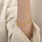 Titanium Steel Ball Lucky Bead Bracelet