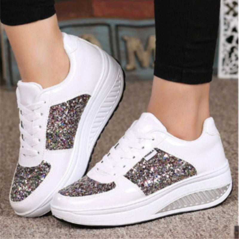 Sequin women's sneakers Main image