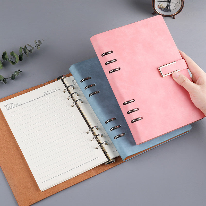 A5 Notebook Loose-leaf Removable Notepad Business Office Meeting Secondary image