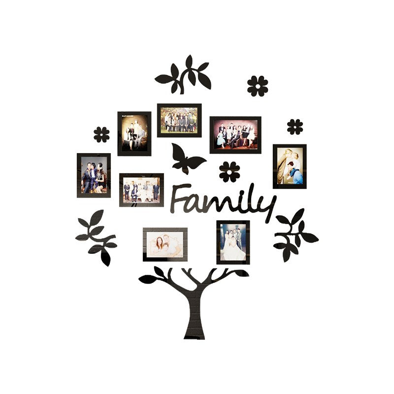 Photo frame tree 3d wall sticker Secondary image
