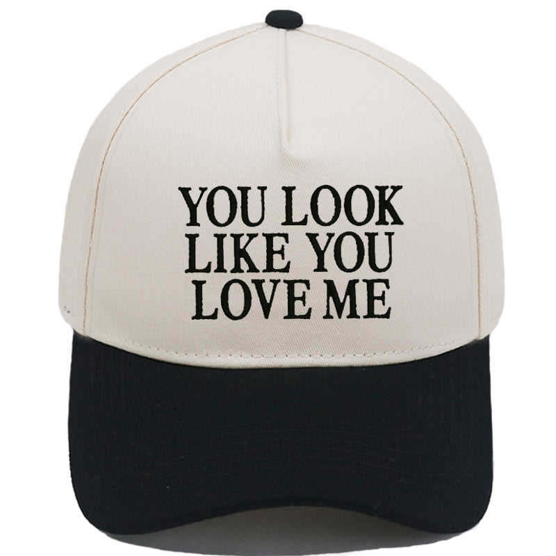 Embroidered Color-Block Casual Baseball Cap For Men And Women Secondary image