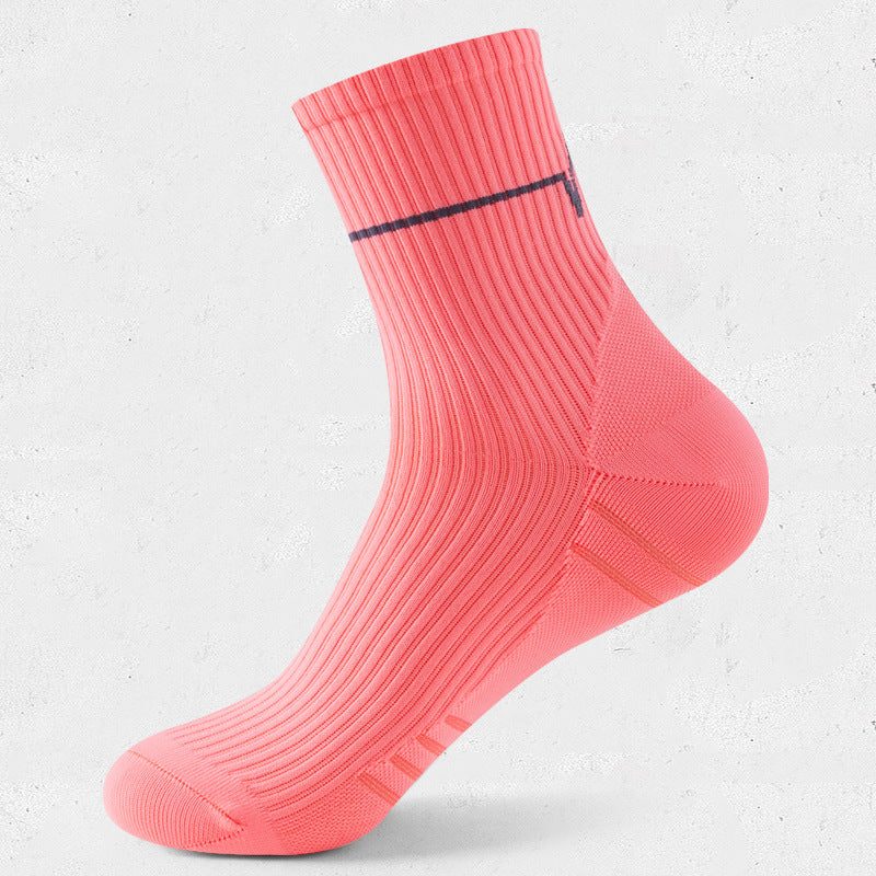Sweat-wicking Training Running Socks Mid-calf Socks ECG