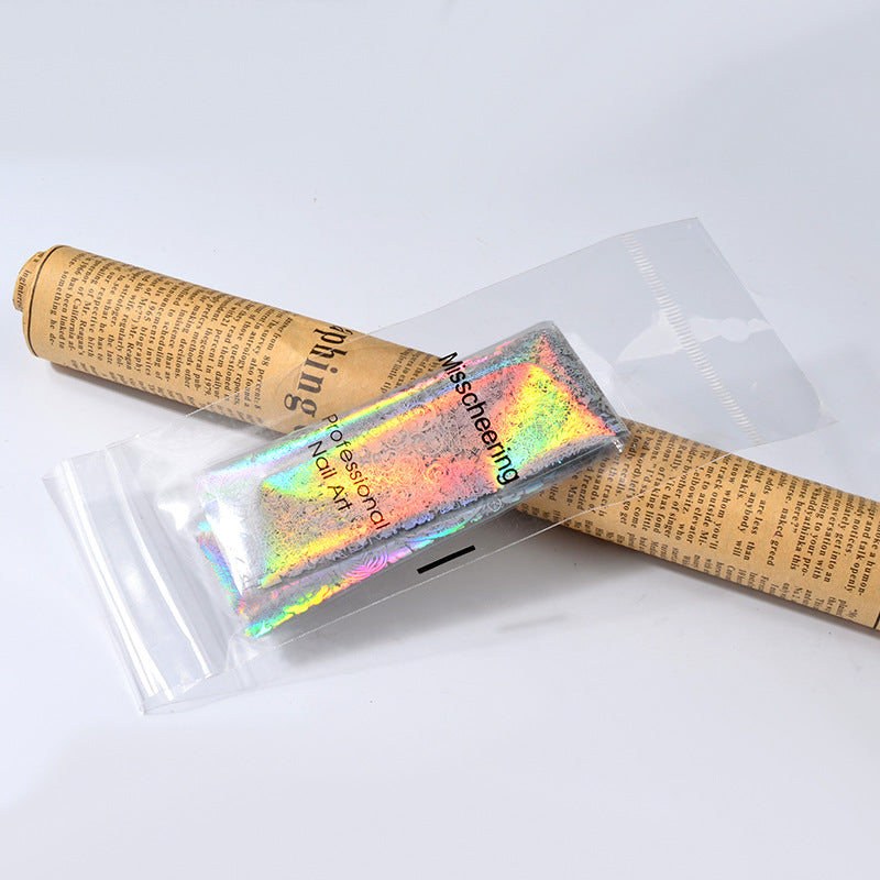 Nail Laser Star Sticker Thermal Transfer Nail Decals Symphony Star Paper Secondary image