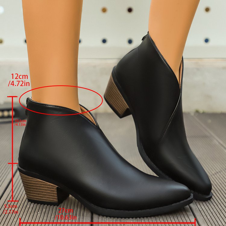 Womens Boots With A Back Zipper
