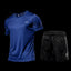 Men Sports Suit Breathable Athletic Wear Sportswear Running