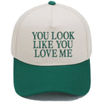 Embroidered Color-Block Casual Baseball Cap For Men And Women