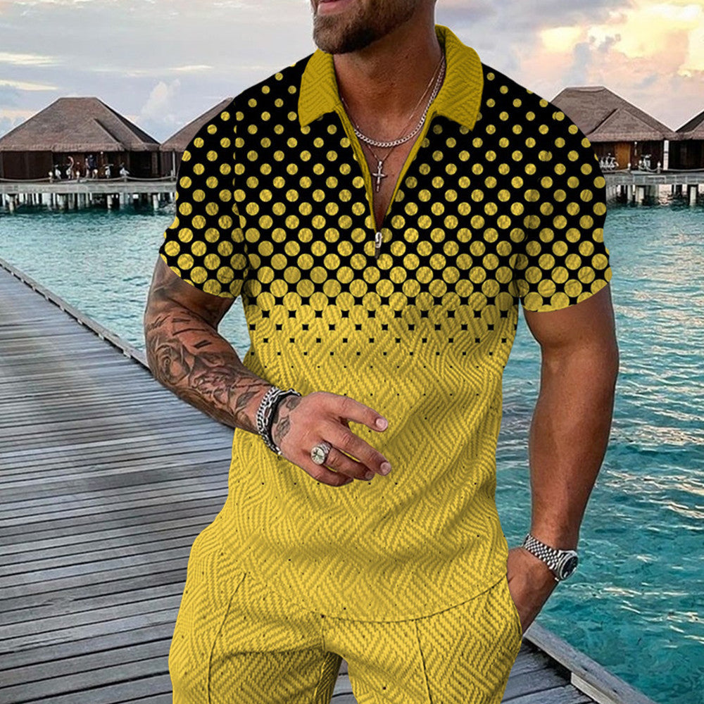 Short Sleeve Shorts Two Piece Athleisure Main image