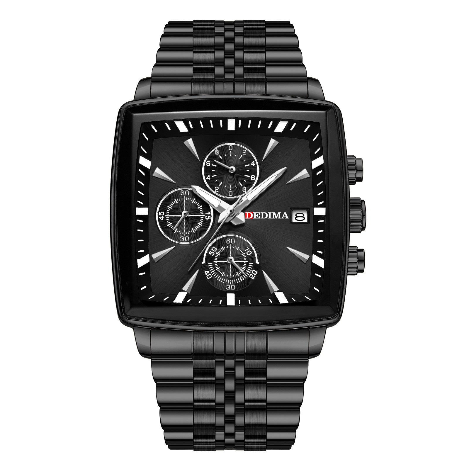 Six-hand Multi-function Sports Steel-band Watch