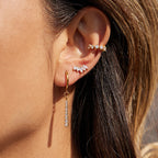 Titanium Steel Zircon Necklace Womens Jewelry Stainless Steel Earrings That Wont Fade