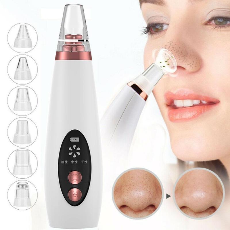 Blackhead Pore Vacuum Cleaner Nose Cleanser Blackheads Remover Blackhead Acne Removal Button Face Suction Beauty Skin Care Tool Main image