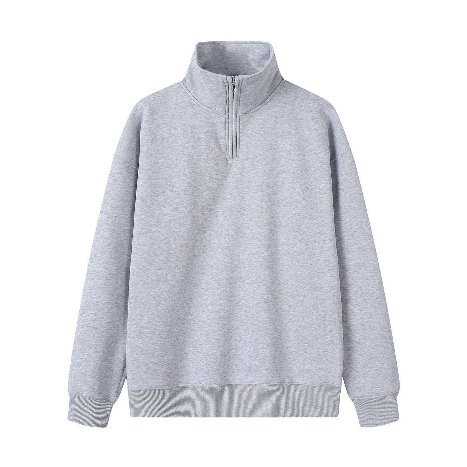 Women's  Premium Half-zip Stand-up Collar Hoodie