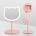 Makeup Beauty Mirror Fill Light Rechargeable Dormitory Students