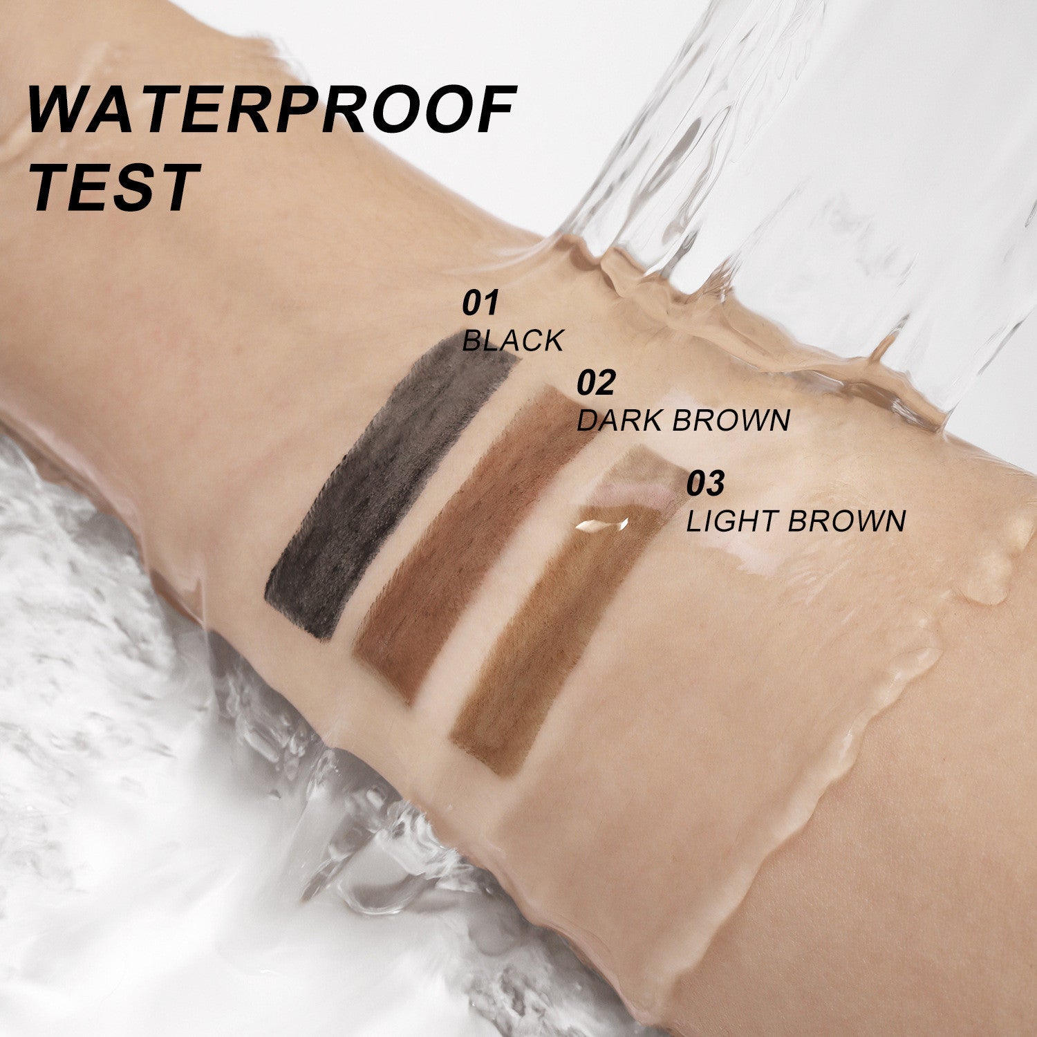 Fog Sense Three In One Eyebrow Pencil Waterproof Smear-proof Secondary image